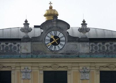 Schonbrunn Palace clock