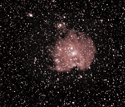 ngc2174 Monkey Head Nebula 300secs exp with 280mm itelescope Mayhill Nm