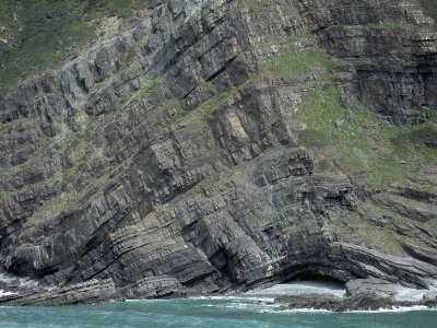  Rock strata at Hartland Quay 