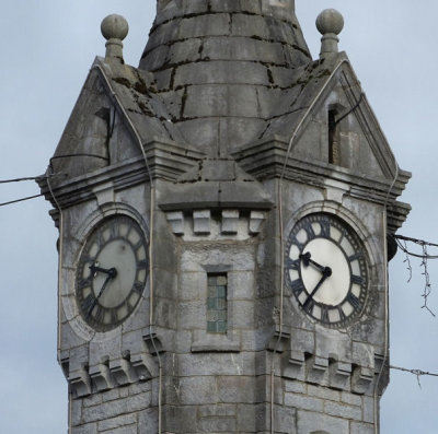 Llangefni  clocktower detail