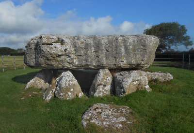 Lligwy burial chamber c 4500 years old