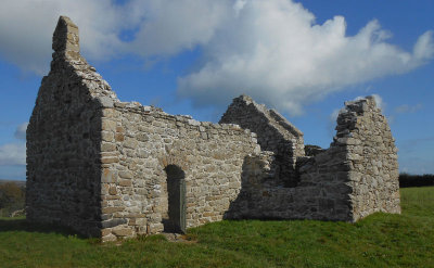 Lligwy chapel c 900 years old
