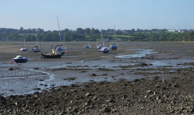 Red Wharf Bay low tide
