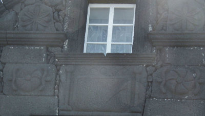 Basalt church wall detail, Pico