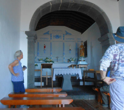 Interior of Basalt church