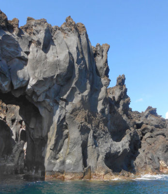 Basalt cliffs Pico