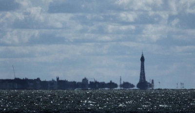 Blackpool Tower from Walney Island