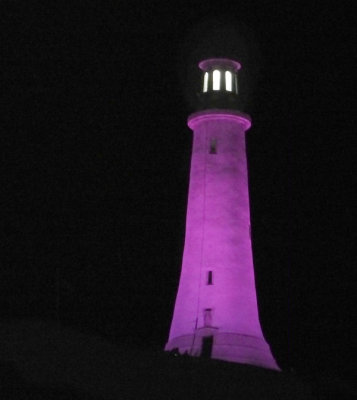 Sir John Barrie Memorial illuminated_Ulverston