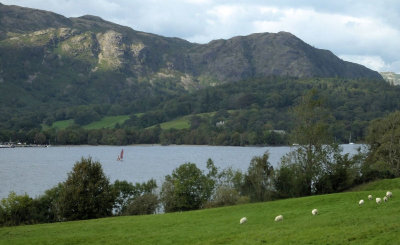 View across Coniston Water from Brantwood