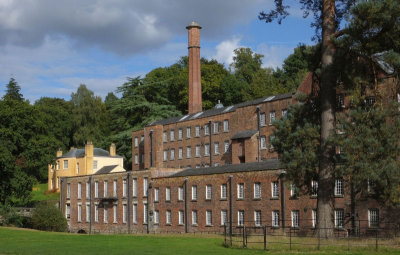 Quarry Bank Mill Styal Cheshire, on our way home