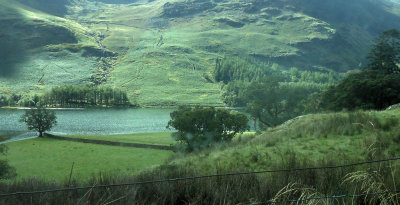 Buttermere from car
