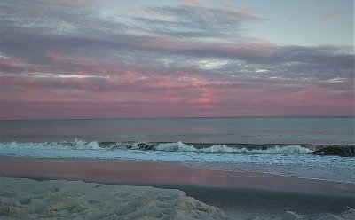 cape may sunset (pink)