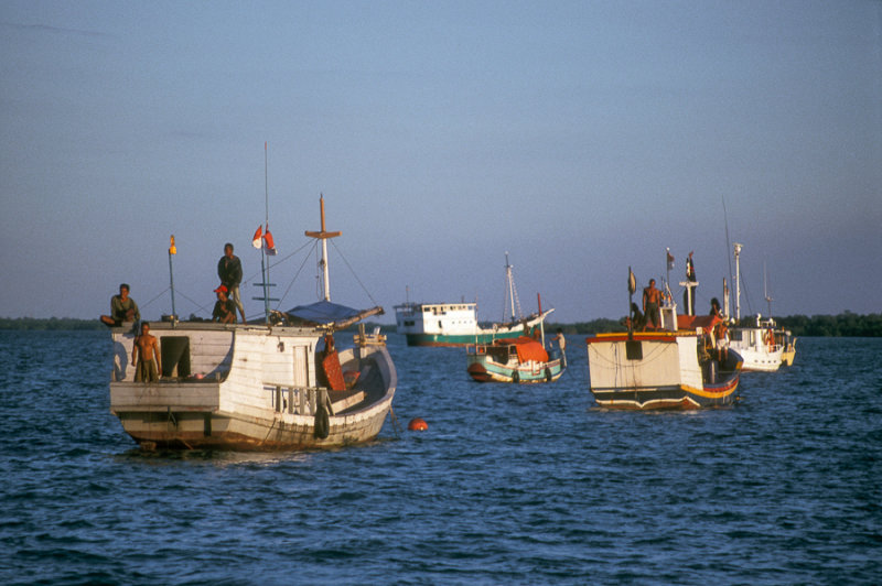 Indonesian fishing vessels and crews, detained in Darwin Harbour