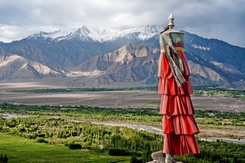 View from Thikse Monastery