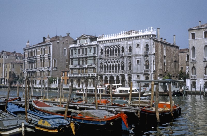 The Grand Canal of Venice in 1974