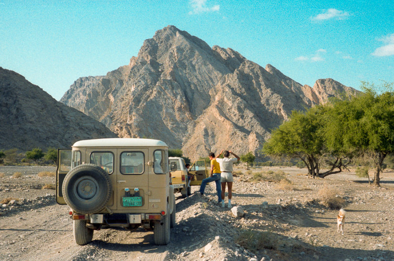 All aboard with the Emirates Natural History Group - one of my first opportunities