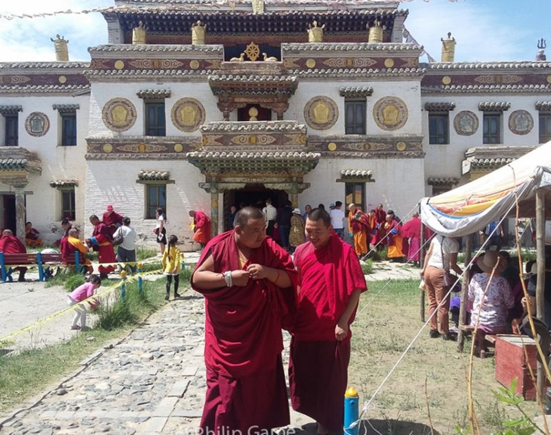 Buddhist monks, Erdene Zuu. 
