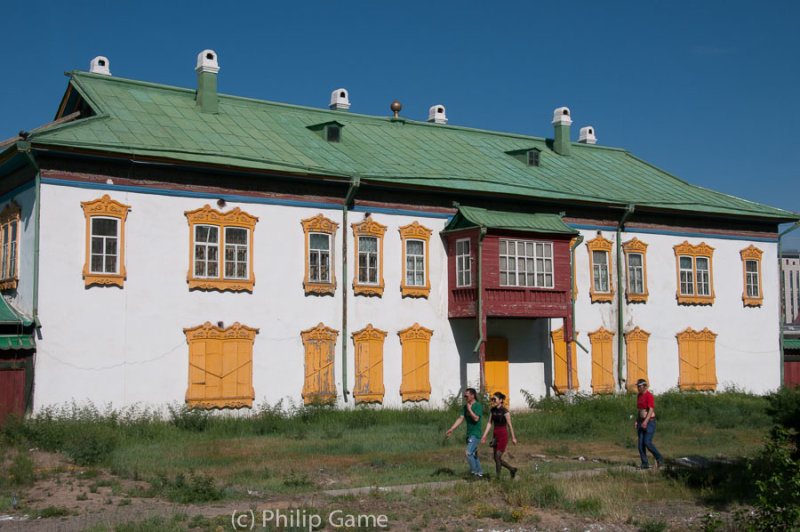 The Russian-style Winter Palace of the Bogd Khan