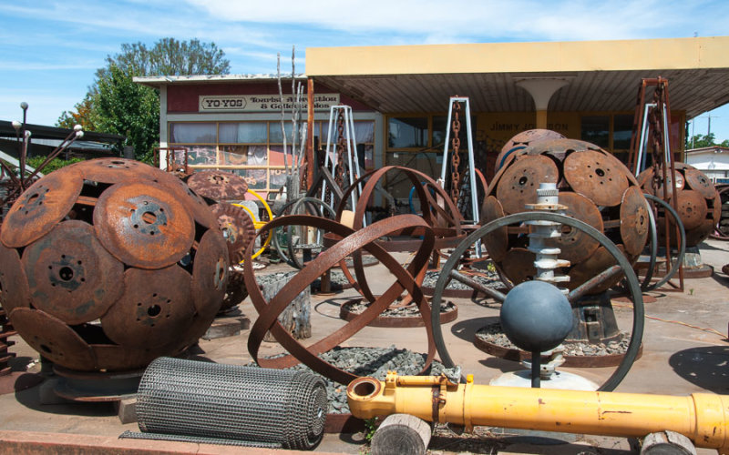'Collectibles' for sale at Wycheproof in the Wimmera 