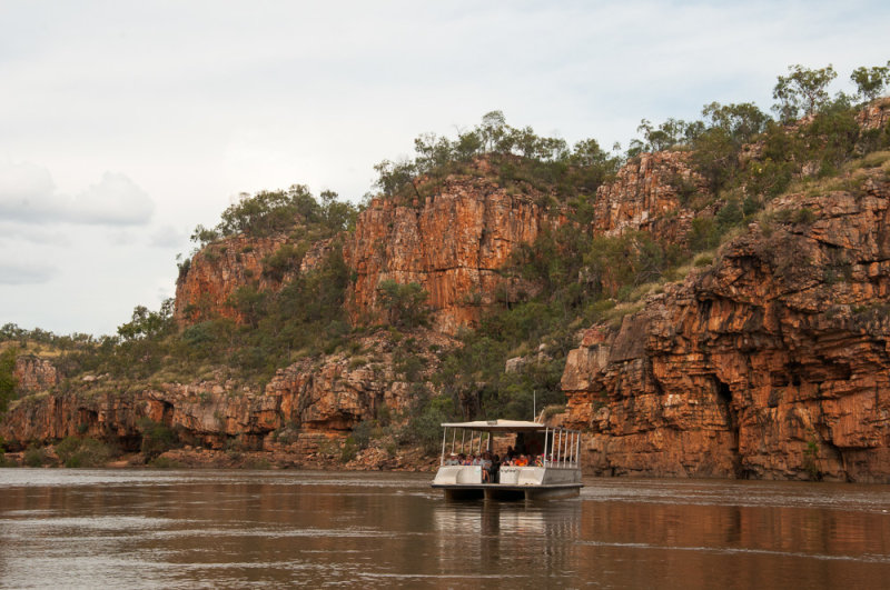 An off-train excursion to Nitmiluk Gorge, Katherine 