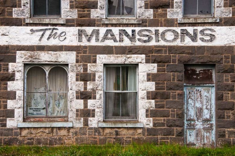 The Mansions (sic) at Malmsbury, outside Kyneton
