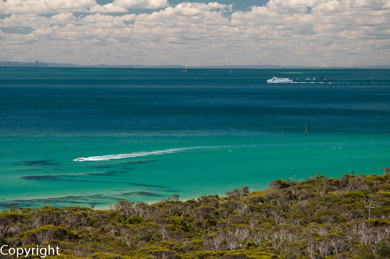 Port Phillip Bay from Point Nepean, Victoria, Australia