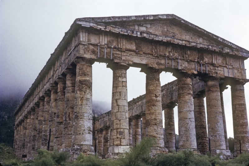 Ancient Greek temple of Segesta, Sicily