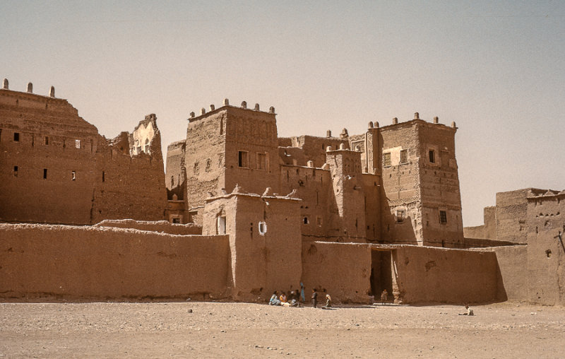 Taourirt Kasbah in Ouarzazate, southern Morocco 