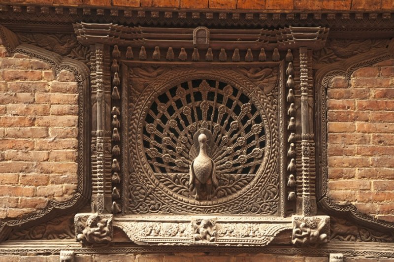Peacock window, Bhaktapur, Kathmandu Valley