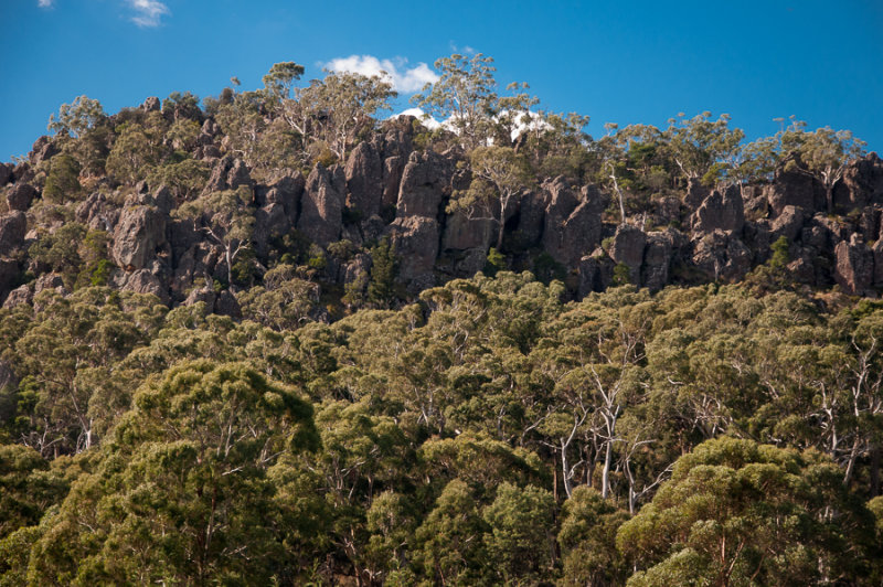 Hanging Rock in the Macedon Ranges outside Melbourne