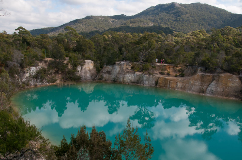 Little Blue Lake at South Mount Cameron, northeast Tasmania