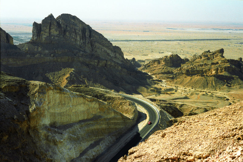 Jebel Hafit summit road, south of Al Ain