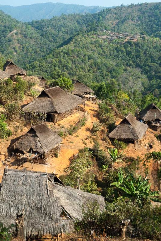Eng and Akha hilltribe villages outside Kengtung