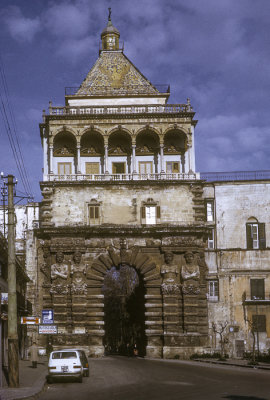 Porta Nuova (1535 AD) in Palermo, Sicily