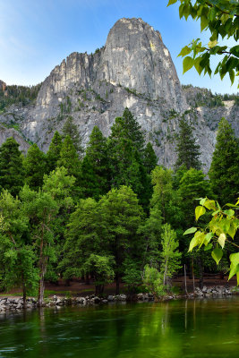 CA - Yosemite NP Sentinel Rock & Merced River.jpg