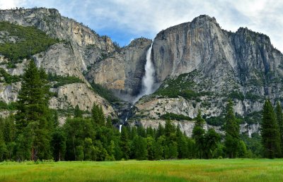 CA - Yosemite NP Upper & Middle & Lower Yosemite Falls 1.jpg