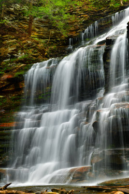 PA - Ricketts Glen SP Ganoga Falls 1.jpg