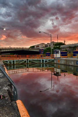 NY - Lockport Locks Sunset 1.jpg