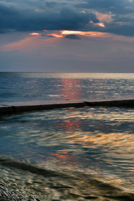 NY - Olcott Beach Pier Sunset 2.jpg