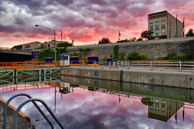 NY - Lockport Locks Sunset 3.jpg