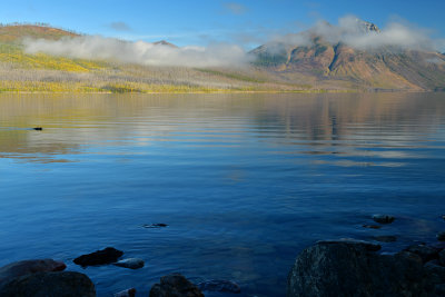 MT - Glacier NP McDonald Lake Foggy Peaks.jpg