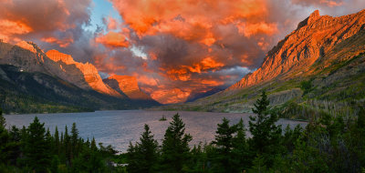 MT - Glacier NP Saint Mary Lake Stormy Sunrise 3.jpg