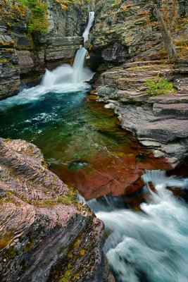 MT - Glacier NP St Mary Falls 2.jpg