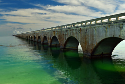 FL - Atlantic Ocean & 7 Mile Bridge in Florida Keys 2.jpg