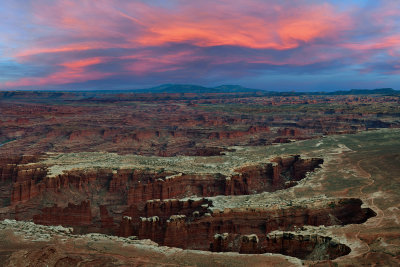 UT - Canyonlands NP Grand View Point Overlook Sunset.jpg