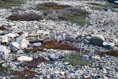 Historic site Cree Indian and Inut - Historische nederzetting Cree Indians en Inut