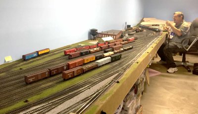 Chad Boas - Monon op session, HO scale