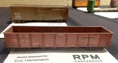 Eric Hansmann - HO scale L&N gondola