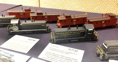 Seth Lakin - HO scale NYC locos and cabooses