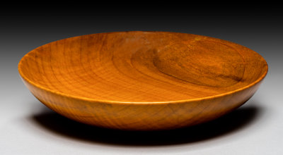 This 1 3/4” x 8 3/4” Big Leaf Maple bowl.